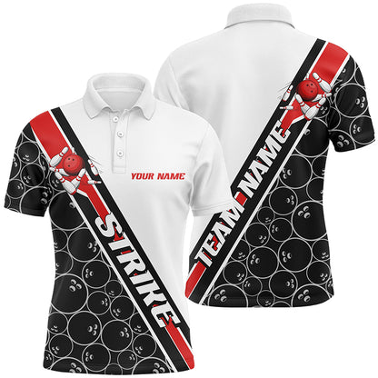 Custom Multi-Color Bowling Ball Pattern Team Shirts For Men And Women, Strike Bowling Jerseys Bowlers Outfits IPHW6561