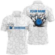 Load image into Gallery viewer, Custom Multi-Color Bowling Team Shirts For Men And Women, Bowling Polo/ Quarter-Zip Shirts Bowling League Jerseys IPHW6571