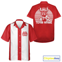 Load image into Gallery viewer, Custom French Bulldog Retro Bowling Shirt, Vintage Dog Lovers Bowling Shirt IPHW10219