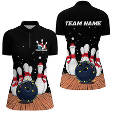 Load image into Gallery viewer, Red Custom Christmas Bowling Team Shirts For Women, Xmas Bowling Team Outfits Gifts IPHW7856