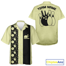 Load image into Gallery viewer, Custom Vintage Bowling And Beer Men And Women Shirts, Retro Bowling Beer Shirt IPHW10084