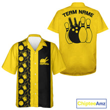 Load image into Gallery viewer, Custom Vintage Bowling And Beer Men And Women Shirts, Retro Bowling Beer Shirt IPHW10084