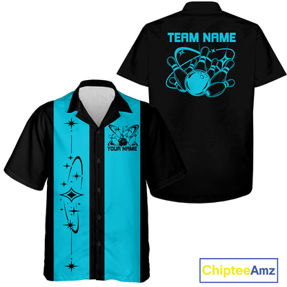 Personalized Vintage Retro Bowling Team Matching Shirt, Bowling League Shirt IPHW12228