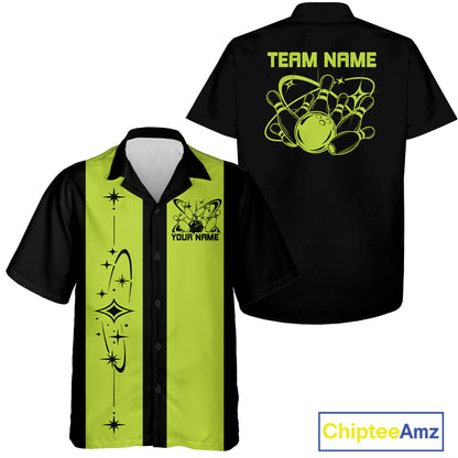 Personalized Vintage Retro Bowling Team Matching Shirt, Bowling League Shirt IPHW12228