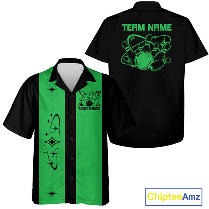 Personalized Vintage Retro Bowling Team Matching Shirt, Bowling League Shirt IPHW12228