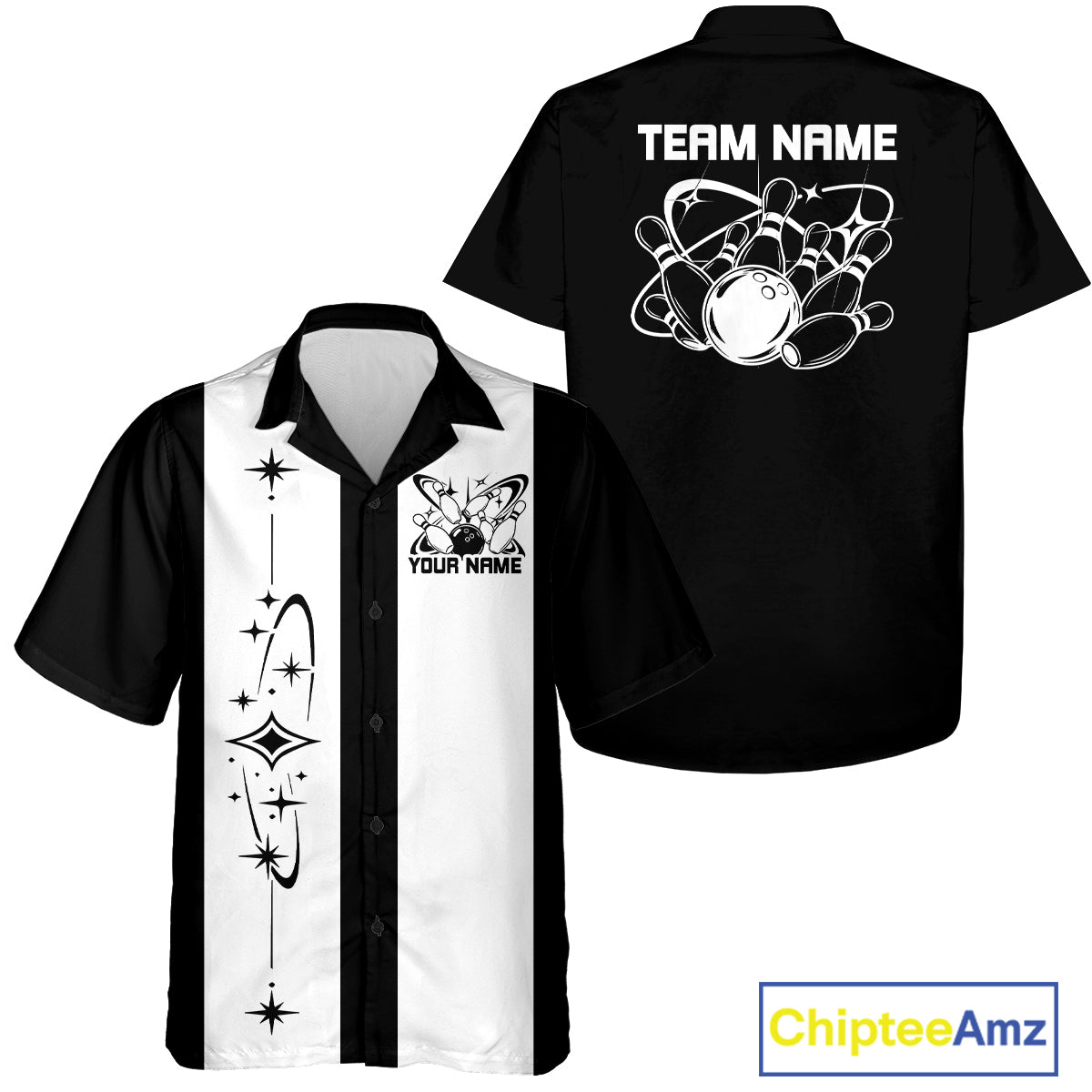 Personalized Vintage Retro Bowling Team Matching Shirt, Bowling League Shirt IPHW12228