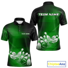 Load image into Gallery viewer, Custom Multi-Color Bowling Team Tournament Shirts For Men, Women And Kid, Bowling League Shirt IPHW9376