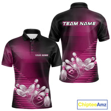 Load image into Gallery viewer, Custom Multi-Color Bowling Team Tournament Shirts For Men, Women And Kid, Bowling League Shirt IPHW9376