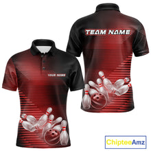 Load image into Gallery viewer, Custom Multi-Color Bowling Team Tournament Shirts For Men, Women And Kid, Bowling League Shirt IPHW9376