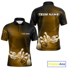 Load image into Gallery viewer, Custom Multi-Color Bowling Team Tournament Shirts For Men, Women And Kid, Bowling League Shirt IPHW9376