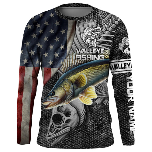 2020 Newest Fashion Mens Tshirt Walleye Fishing 3D All Over Printed Unisex  T-shirts Hip Hop Style Summer Tops