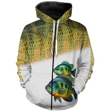 Load image into Gallery viewer, Bluegill tournament fishing customize name all over print shirts personalized gift NQS197