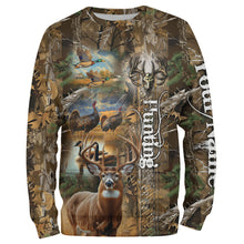 Load image into Gallery viewer, Deer Hunting Camo Customize Name 3D All Over Printed Shirts Personalized gift For Hunting Lovers NQS697