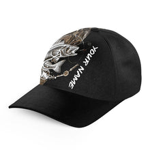 Load image into Gallery viewer, Walleye Fishing Tattoo camo Custom fishing hat Unisex Fishing Baseball Angler camo hat NQS2655