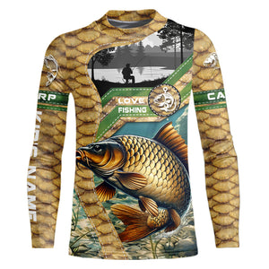 Carp Fishing Custom name All over print shirts - personalized fishing gift for men, women and kid - NQS487