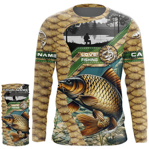 Carp Fishing Custom name All over print shirts - personalized fishing gift for men, women and kid - NQS487