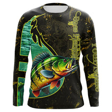 Load image into Gallery viewer, Peacock Bass Custom Long Sleeve tournament Fishing apparel, Peacock Bass Fishing jerseys - NQS1996