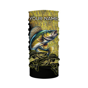 Walleye fishing customize name all over print shirts personalized fishing gift NQS228