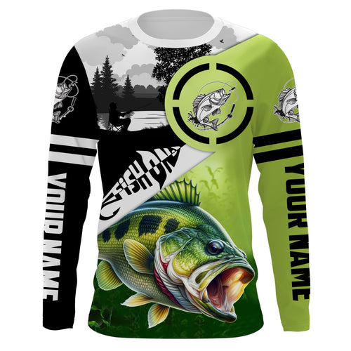Shark fishing fish on fishing shirts Performance Long Sleeve UV protec –  ChipteeAmz