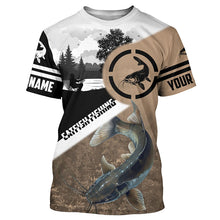 Load image into Gallery viewer, Catfish Fishing custom performance UV protection fishing shirts, catfish fishing jerseys NQS616