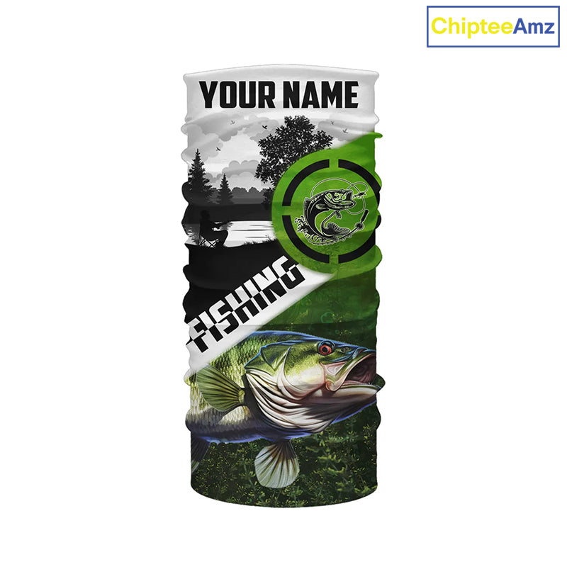 Largemouth Bass fishing Customize Name personalized Fishing Bandana NQS241