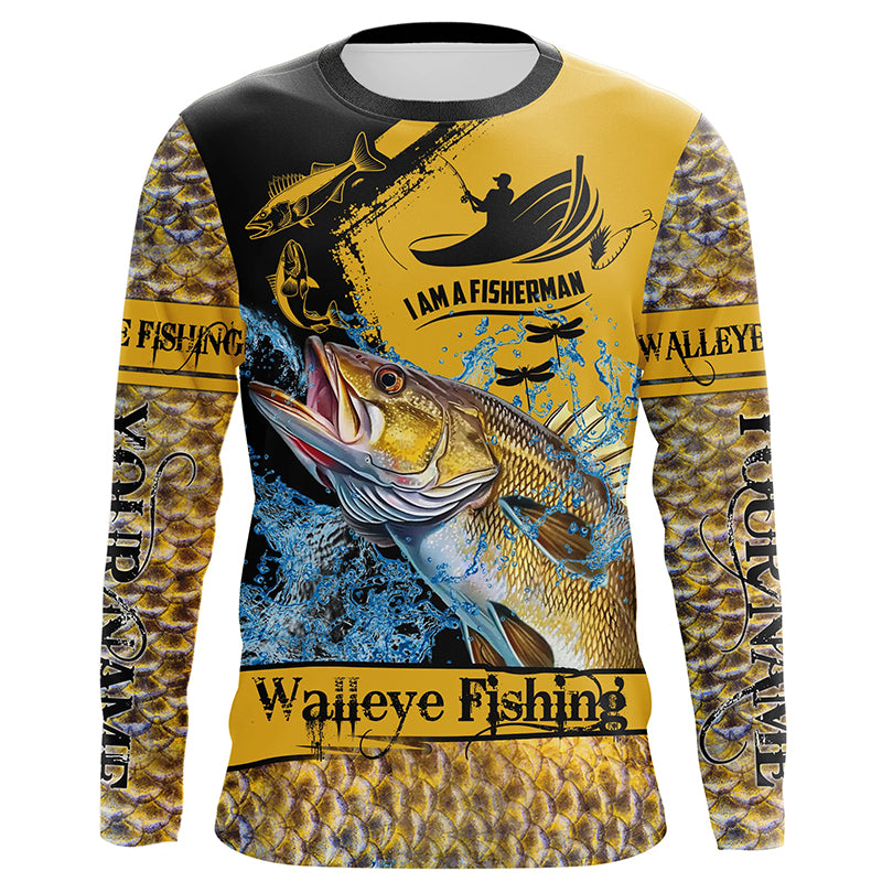 Walleye Fishing For Fishing Long Sleeve T-Shirt T-Shirt