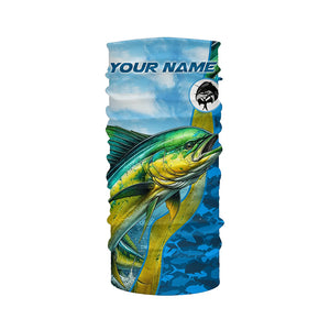 Mahi mahi saltwater fishing Custom sea blue camo UV Protection Fishing shirts, Dorado fishing Jerseys NQS5631