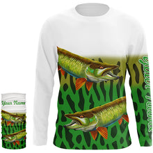 Load image into Gallery viewer, Musky Fishing Customize Name 3D All Over Printed Shirts For Adult, Kid Personalized Fishing Gifts NQS263
