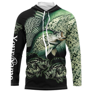 Crappie Fishing Customize Name UV protection long sleeves fishing shirts, gifts for fishing lovers NQS1789