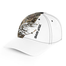 Load image into Gallery viewer, Musky hat Muskie tattoo Fishing camo Custom fishing hat Unisex Fishing Baseball Angler camo hat cap NQS1645