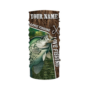 Personalized Crappie Fishing Shirts, Love Fishing Camo 3D All Over Printed Shirts NQS5715