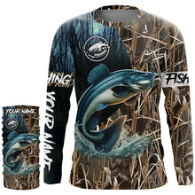 Load image into Gallery viewer, Catfish Fishing Customize Name 3D All Over Printed Shirts For Men, women, kid Personalized Fishing Gift NQS285