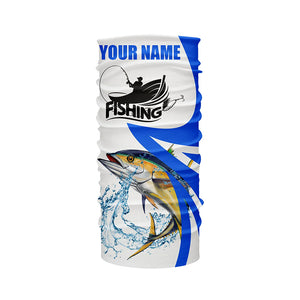Tuna fishing Custom sun protection long sleeve fishing shirts, Tuna saltwater fishing jerseys | Blue NQS5463