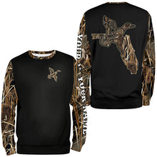 Load image into Gallery viewer, Duck hunting in Florida Waterfowl Camo Customize 3D All Over Printed Shirts Personalized Hunting gift NQS2642