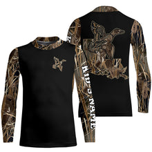 Load image into Gallery viewer, Louisiana duck hunting Waterfowl Camo Customize 3D All Over Printed Shirts Personalized Hunting gift NQS2643