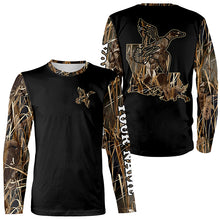 Load image into Gallery viewer, Louisiana duck hunting Waterfowl Camo Customize 3D All Over Printed Shirts Personalized Hunting gift NQS2643