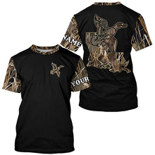 Load image into Gallery viewer, Louisiana duck hunting Waterfowl Camo Customize 3D All Over Printed Shirts Personalized Hunting gift NQS2643