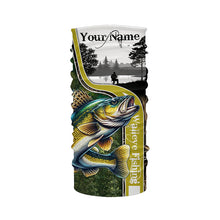 Load image into Gallery viewer, Walleye Fishing Customize name 3D All Over Printed Shirts Personalized Fishing Gift - NQS224