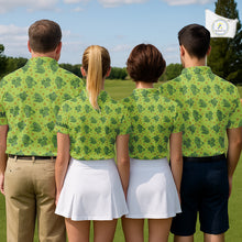 Load image into Gallery viewer, Funny Green Frog pattern Golf polo shirt for Women Custom ladies golf top, personalized golf gifts NQS11284