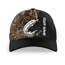 Load image into Gallery viewer, Sturgeon Fishing Tattoo camo Custom fishing hat Unisex Fishing Baseball Angler camo hat NQS2669