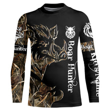 Load image into Gallery viewer, Personalized Wild Hog Hunting Camo Full Printing Shirts, Boar Hunting Gifts - NQS760