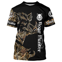 Load image into Gallery viewer, Personalized Wild Hog Hunting Camo Full Printing Shirts, Boar Hunting Gifts - NQS760