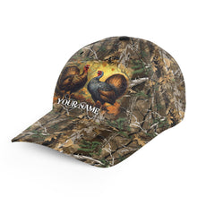 Load image into Gallery viewer, Turkey hunting Custom camo hunting hat, turkey hunting hat Unisex Hunting Baseball hat NQS3091