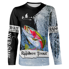Load image into Gallery viewer, Rainbow Trout Ice Fishing 3D All Over Printed Shirts For Men, women, Kid NQS303
