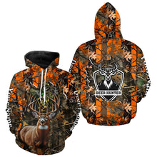 Load image into Gallery viewer, Deer Hunting big game camo Grim Reaper Custom Name 3D All over print shirts NQS742