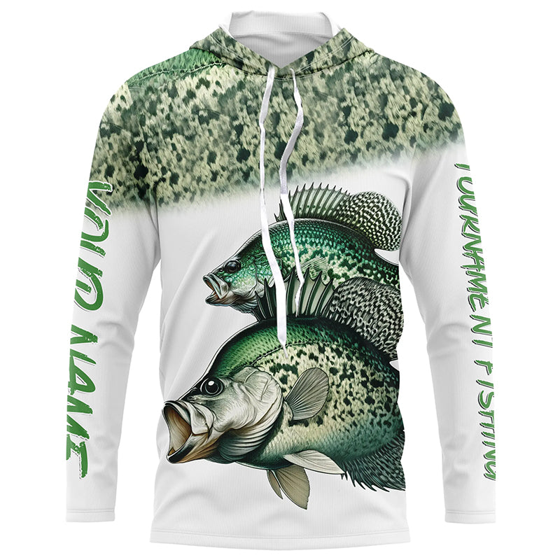 Crappie tournament fishing customize name all over print shirts personalized gift NQS178