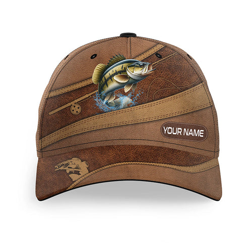 Smallmouth Bass fishing hats for men, women custom baseball Smallmouth Bass fisherman fishing hats NQS8624