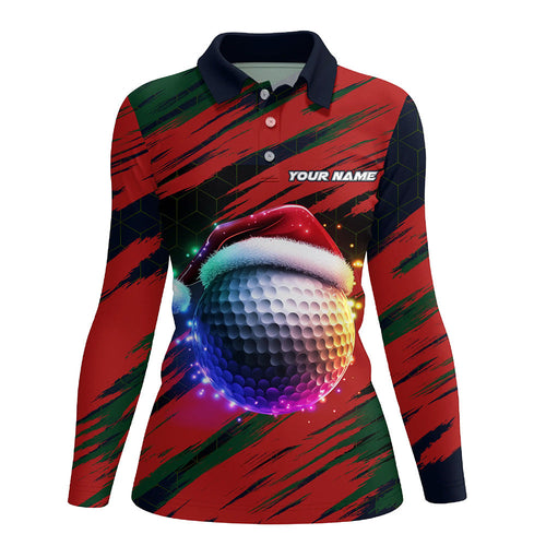 Christmas Golf ball Women golf polo shirt custom ladies golf tops Christmas golf gifts NQS8887