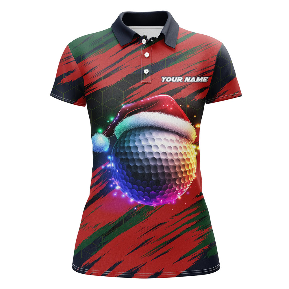 Christmas Golf ball Women golf polo shirt custom ladies golf tops Christmas golf gifts NQS8887