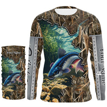 Load image into Gallery viewer, Catfish Camo customize Name 3D All Over Printed Shirts, personalized Gift For Fisherman NQS439